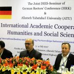 Hochschulpräsident Khakzar war mit Vertretern deutscher Hochschulen zu Gesprächen in Teheran